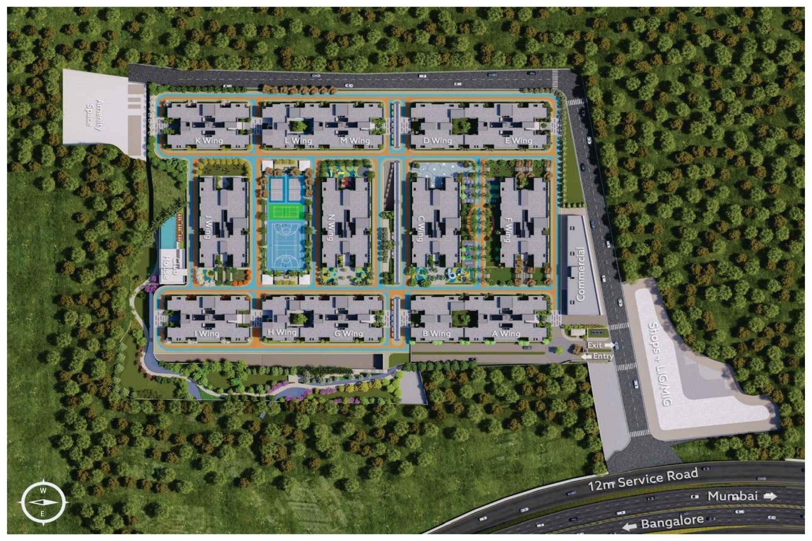 Lohia-Jain-One-Park-Place-Floor-Plan-Master-Layout