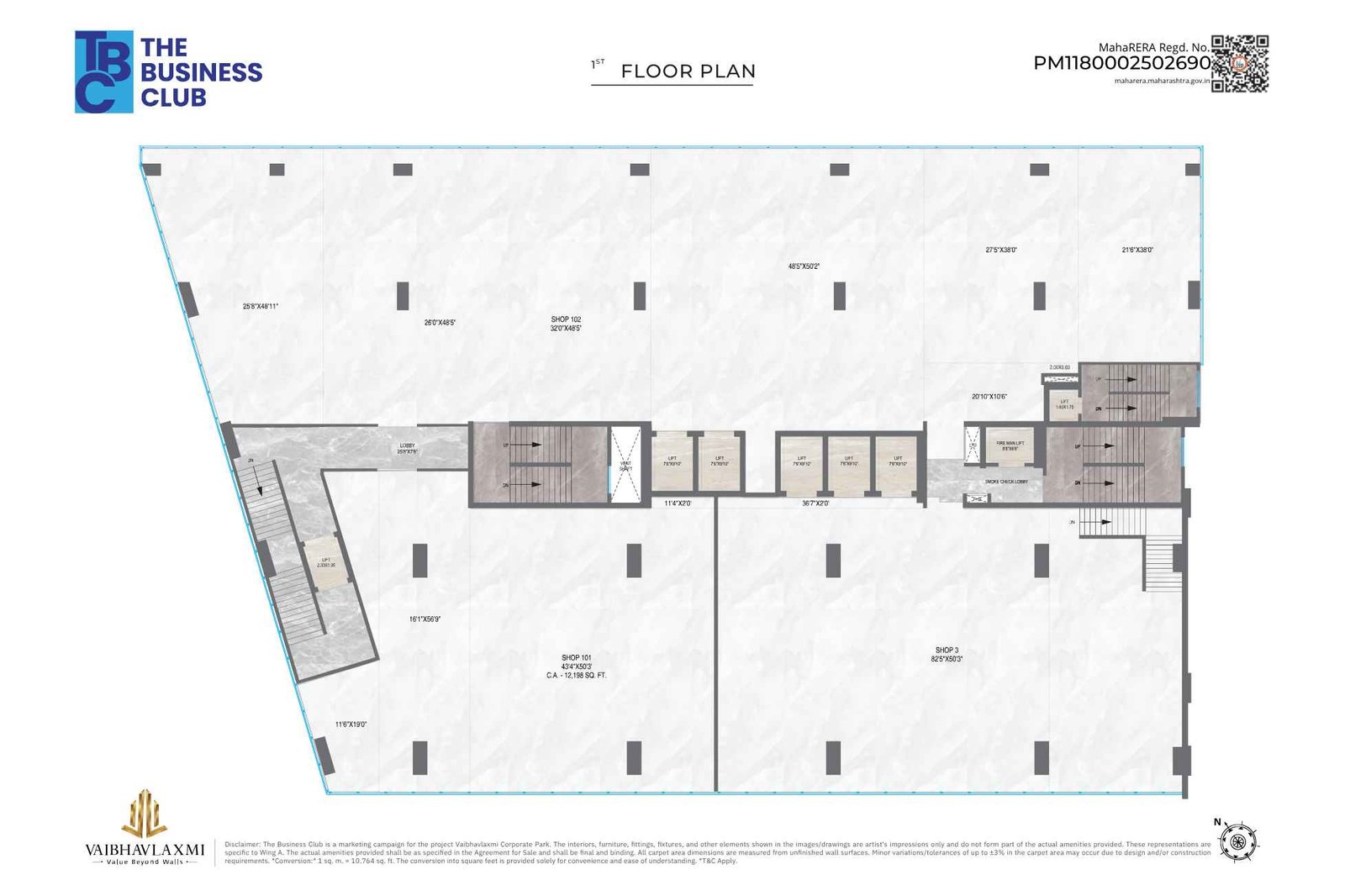 Vaibhavlaxmi-The-Business-Club-Floor-Plan-1st