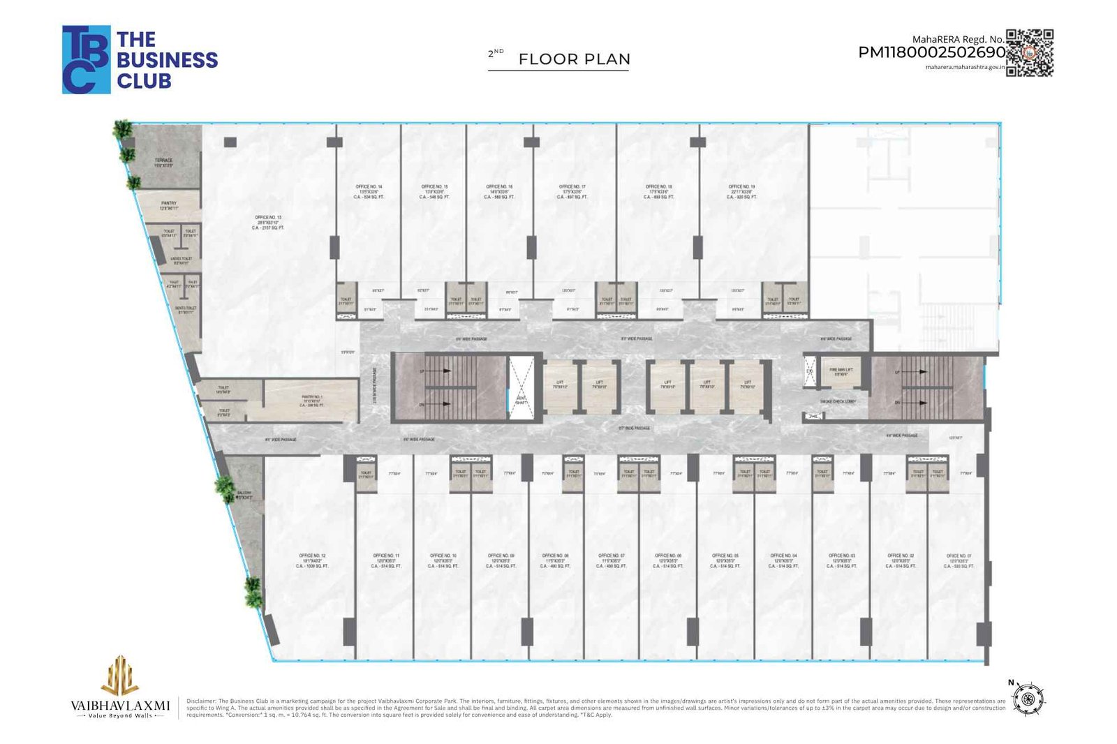 Vaibhavlaxmi-The-Business-Club-Floor-Plan-2nd
