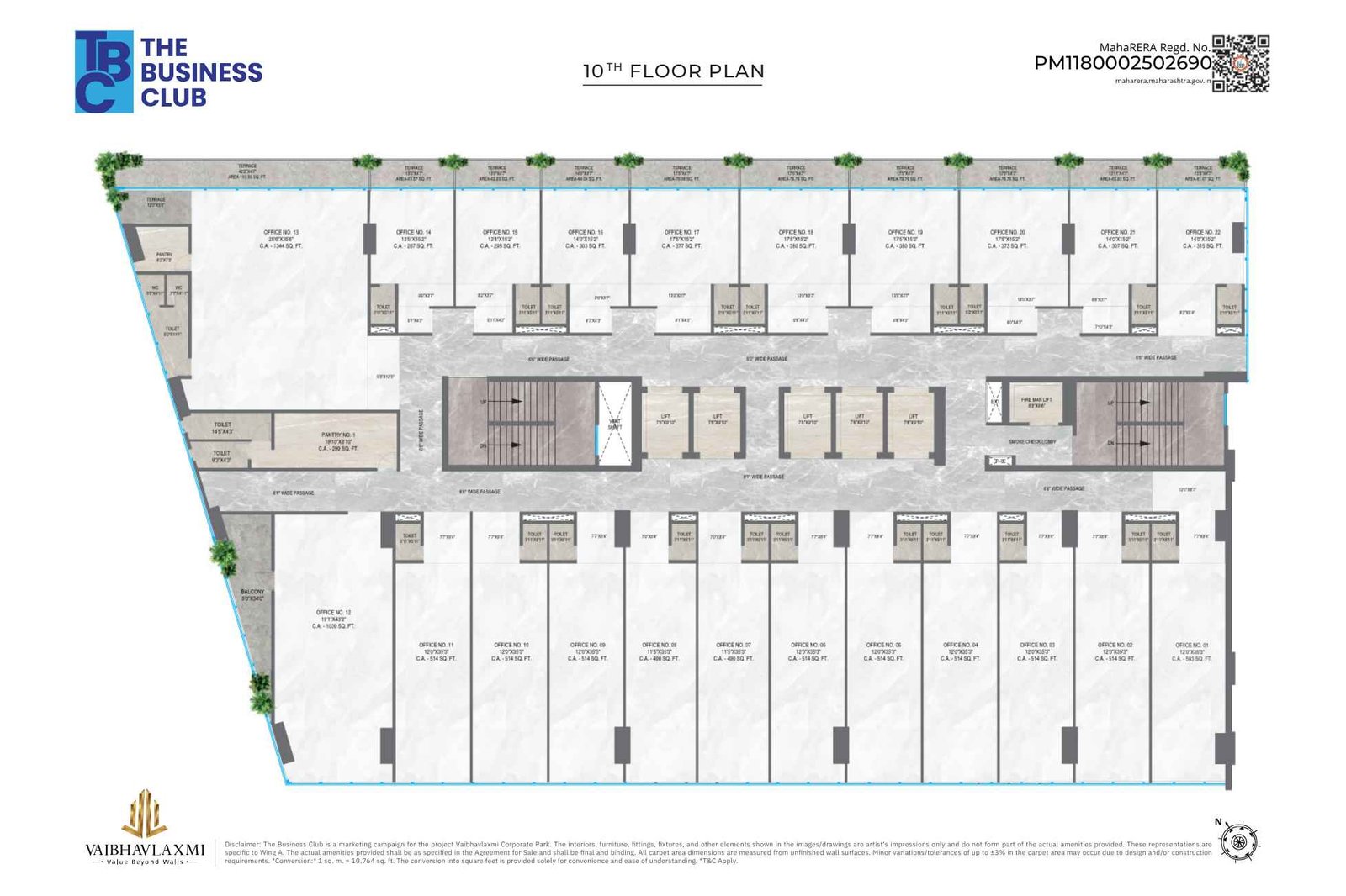 Vaibhavlaxmi-The-Business-Club-Floor-Plan-10th