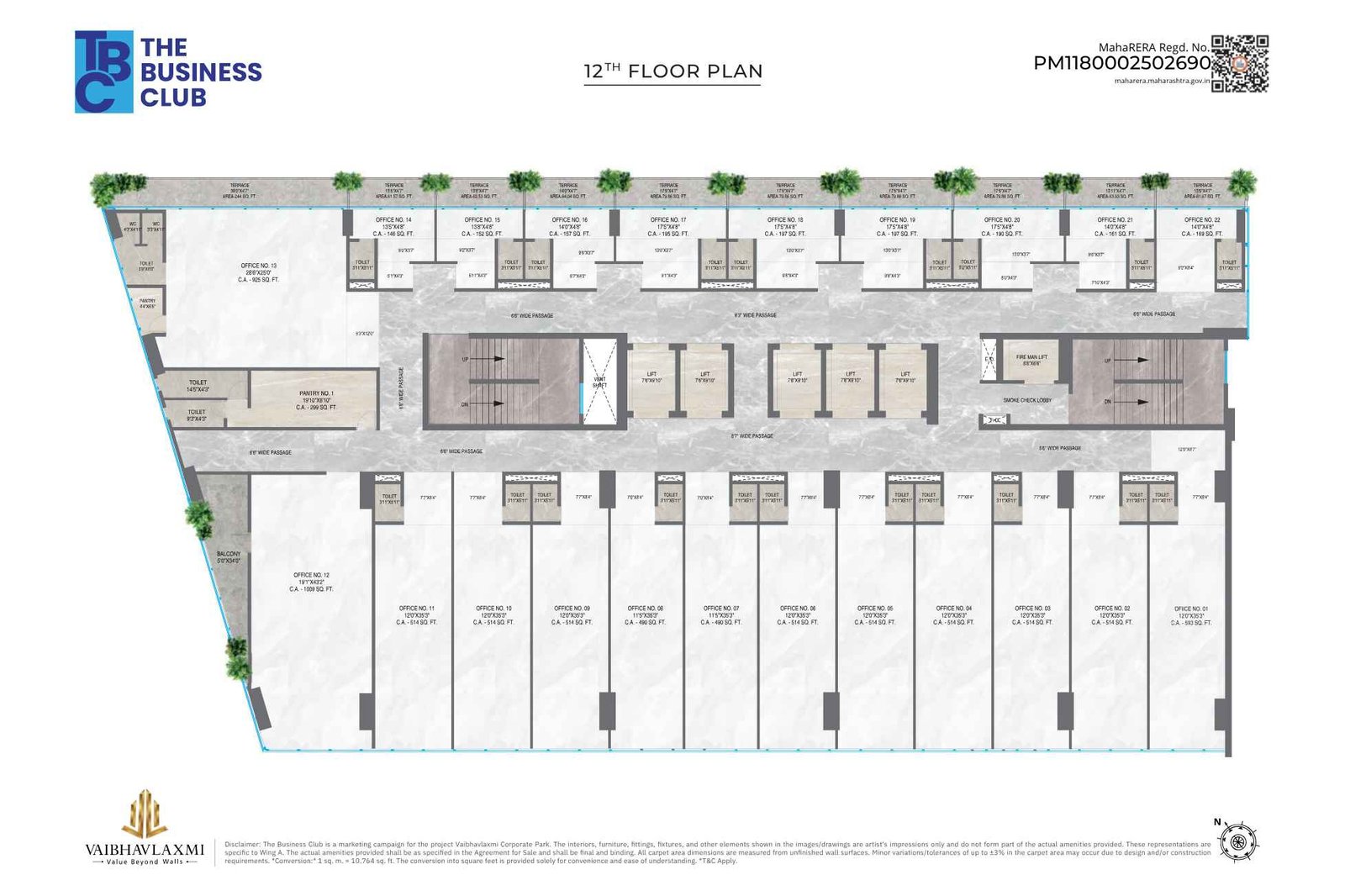 Vaibhavlaxmi-The-Business-Club-Floor-Plan-12th