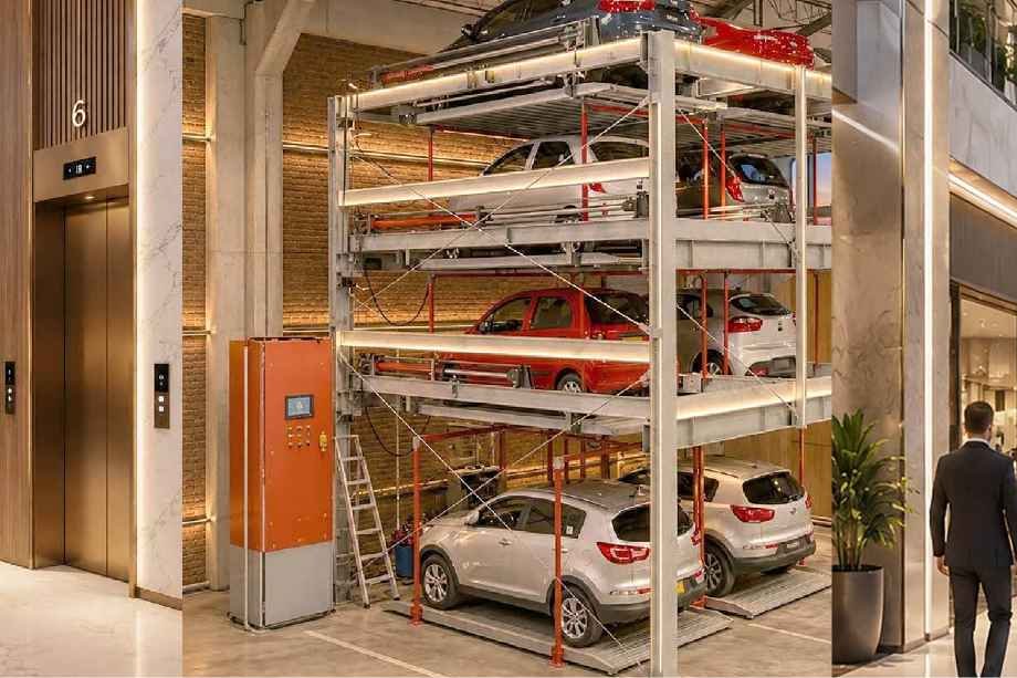 Vaibhavlaxmi-The-Business-Club-Amenities-Multi-tier-Parking