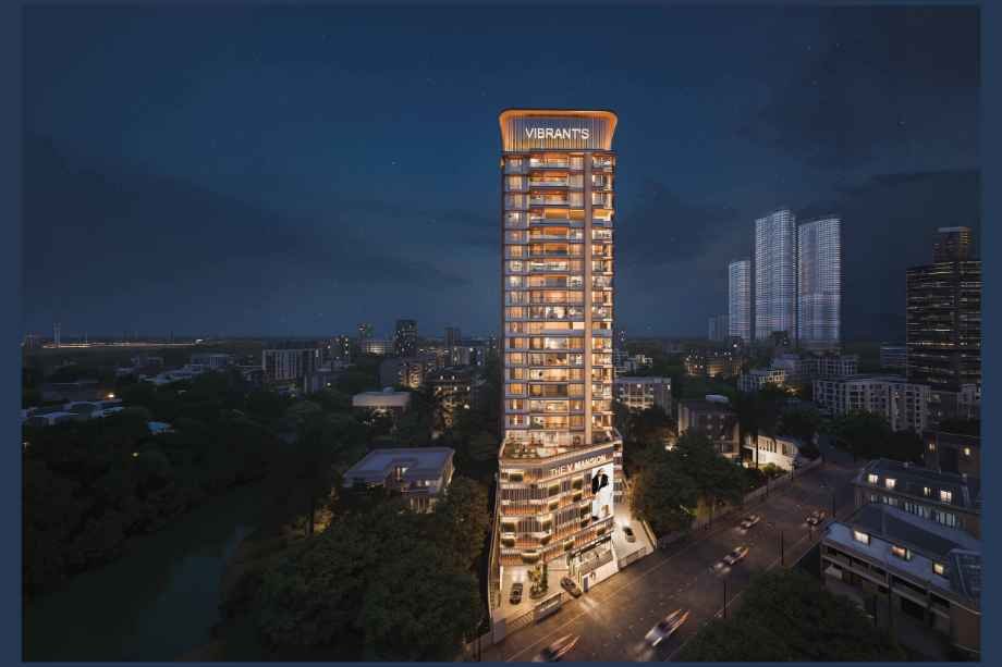 The-V-Mansion-Elevation-Image-Night